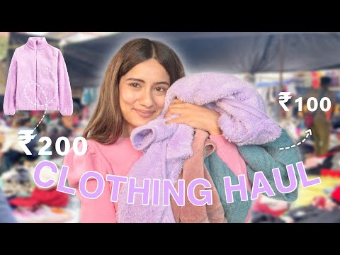 Sarojini nagar in Dehradun 😱 | Clothing Haul | Mansi Kukreja