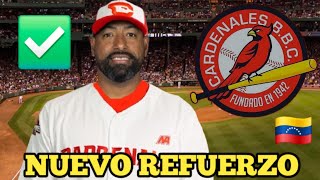 CESAR VALDEZ FIRMA CON LOS CARDENALES DE LARA EN VENEZUELA