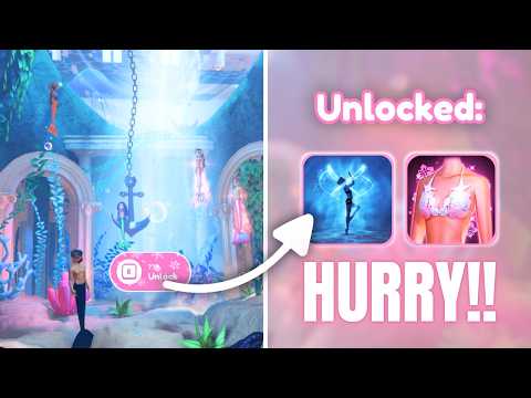 *ALL 4 NEW CODES & 25 SECRET FREE ITEMS* IN THE SUMMER MERMAID LANA LORE UPDATE IN DRESS TO IMPRESS!