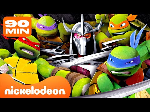 شردر يضرب بقوة لمدة 90 دقيقة متواصلة! 👊 | سلاحف النينجا المتحولة | Nickelodeon Arabia