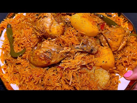 बेहद आसान और जल्दी बन ने वाला चिकन मसाला पुलाव | Chicken Masala Pulao | Chicken Masala Aloo Rice 