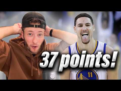 Reacting to Klay Thompson's Record-Breaking Quarter!