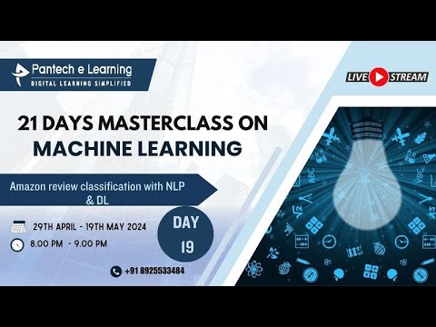 Day 19 – Machine Learning ( Tamil ) Masterclass- Amazon Review Classification