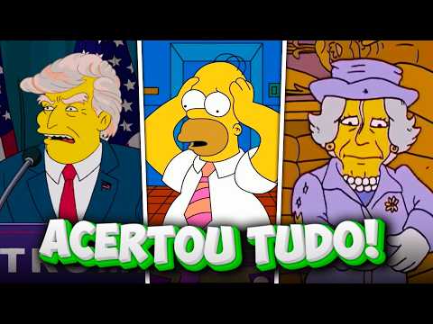 OS SIMPSONS PREVIRAM TUDO O QUE ACONTECEU!