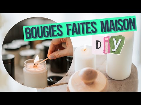 Comment fabriquer des Bougies Maison Parfumées et écologiques !