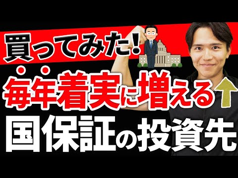 【知らない人多すぎ、、】ほったらかしで資産が増え続けている国保証の投資先の実データを公開します