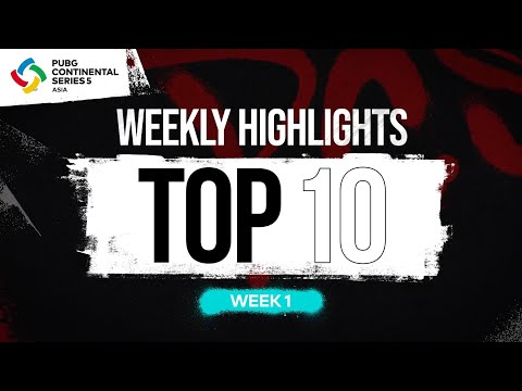 PCS5 ASIA Week 1 Weekly Highlights | PUBG Esports
