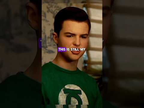 Young Sheldon | Sheldon's upset #youngsheldon #sheldon #shorts