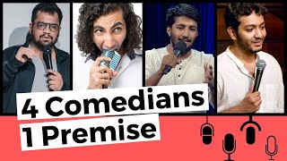 Jokes on Homicide ft. Aadar Mallik, Shankar Chugani & Masoom Rajwani | 4 Comedians 1 Premise