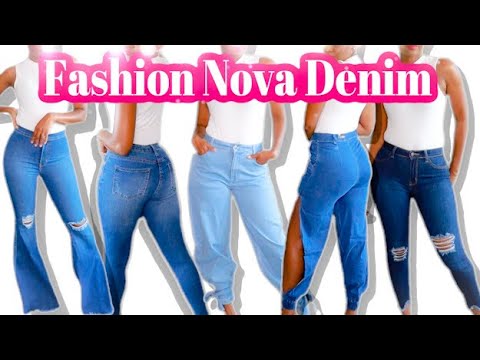 Fashion Nova Denim Jeans Haul| Fashion Friday