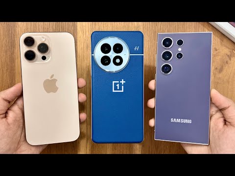 OnePlus 13 vs iPhone 16 Pro Max vs Samsung S24 Ultra