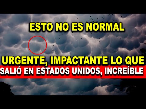 Esto Ya NO es Normal! Algo RARO Pasa, Esto Sali贸 del Cielo. Ya no Parece el Mundo