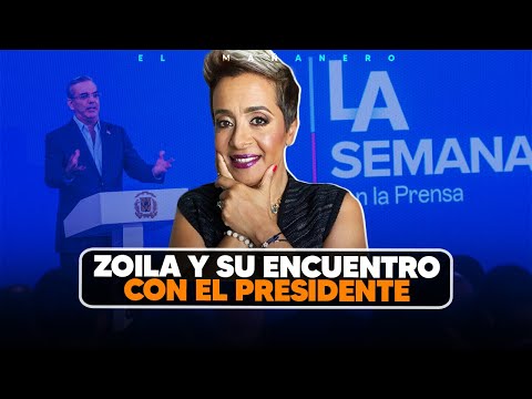 Zoila Luna explica su encuentro con el presidente en la semanal