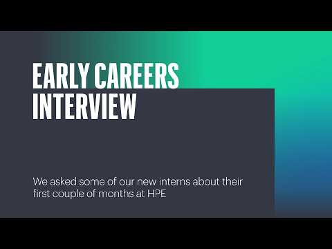 2026 Early Careers Interview