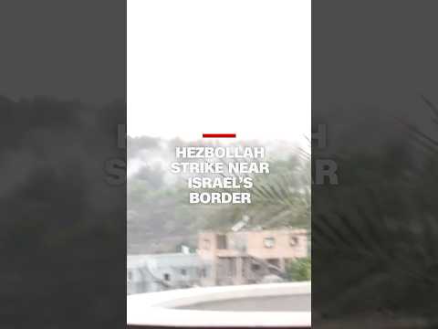 Video shows artillery strike near Israel's border