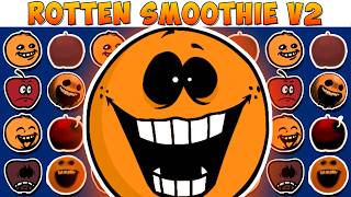 FNF Character Test | Gameplay vs Playground | Rotten Smoothie V2 | FNF Mods