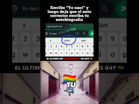 Escribe "Yo Nací" Y Deja Que El Autocorrector Termine ? #Edit #Meme #nachom28 #gumball #parati