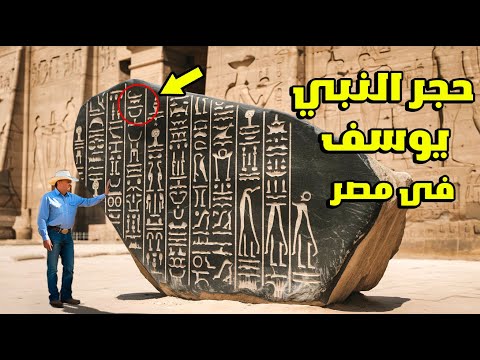 حجر سيدنا يوسف العملاق الذي ذكر قصته بالكامل !! لن تصدق المكتوب فيه