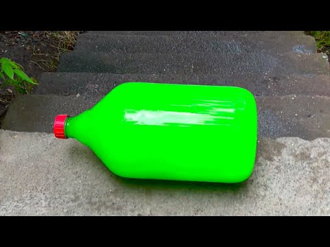 Breaking rainbow glass bottles ⚠️🔥 Crushing Crunchy & Soft Things !