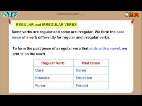 pdf regular and irregular verbs worksheet jobs ecityworks