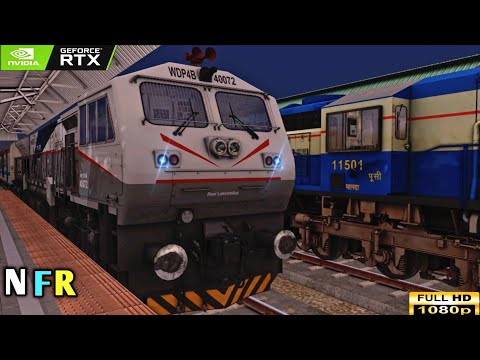 GUWAHATI - LUMDING Passenger || 🔥Alco WDM3A Action || NFR Route Gameplay