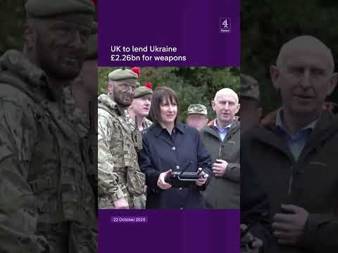 UK to lend Ukraine £2.26bn for weapons