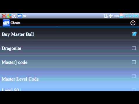 how to use cheat codes in myboy emulator