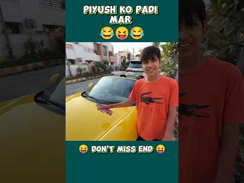 Piyush Ko Padi Mar 😂 #souravjoshivlogs #trending #shortfeed #prank #funny
