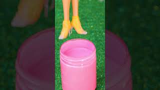 Barbie's Glam Makeover 💄🌈 Chains & Enchanting Headwear! #gadgets #hacks