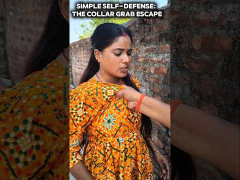 Release a Collar Grab: Easy Self-Defense for Everyone #selfdifence #kravmaga #martialarts