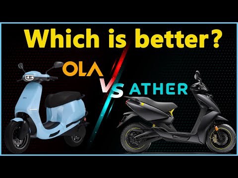 OLA S1 Pro VS Ather 450X | Latest Electric Scooters Comparison | Made In India | Electric vehicles