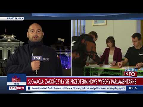 Słowacja: zakończyły się przedterminowe wybory parlamentarne