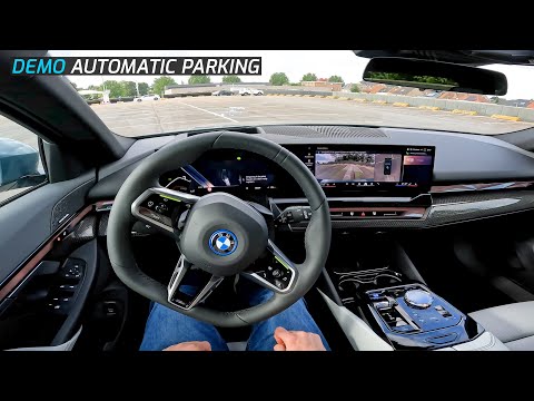 2024 BMW i5 eDRIVE40 TOURING 340 HP POV TEST DRIVE