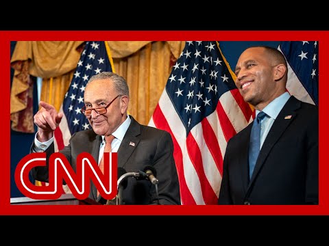 Schumer and Jeffries endorse Harris at news conference