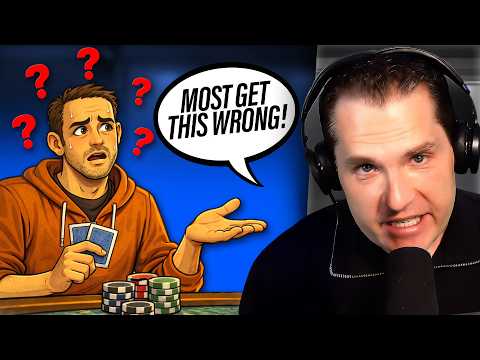 New Video from CrushlivePoker: The Poker Concept Most Live Players Don't Understand