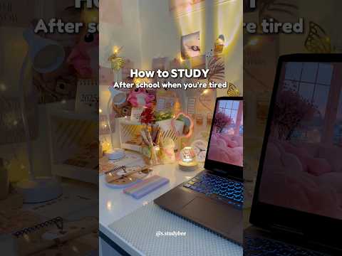 Study after school even if you’re tired | study hack 📚🤯 #studying #student #explore