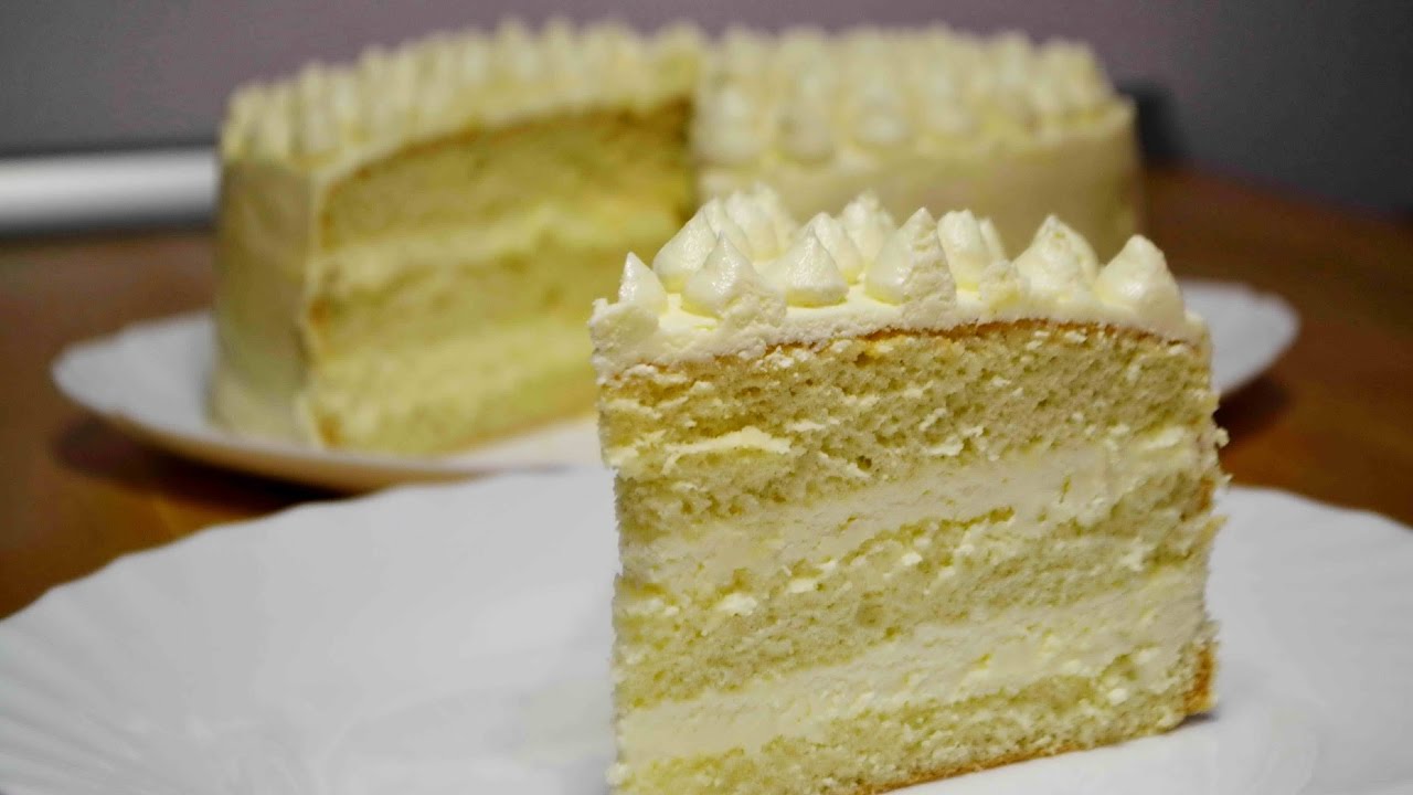 Торт ПЛОМБИР или Торт со Вкусом Мороженого Крем Пломбир для торта Cake Ice Cream