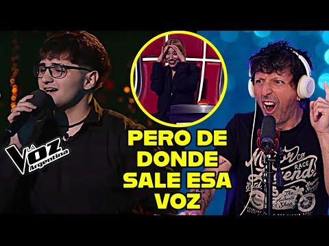 NO LO VIERON VENIR y la rompió en La Voz ARG con su versión de “El Pastor” | REACCIÓN