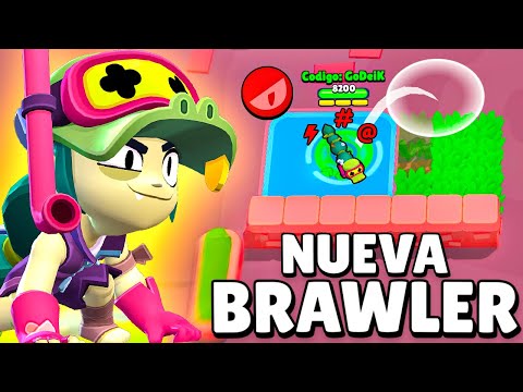 ASI es *ALLI* NUEVA BRAWLER QUE SE ENFADA con LOS ENEMIGOS | SNEAK PEEK de BRAWL STARS
