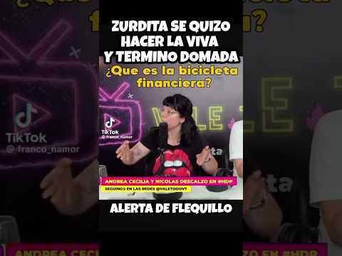 Zurda se quizo pasar de viva y la domaron #flequillo #zurdos #lla #vllc #javiermilei #milei2027