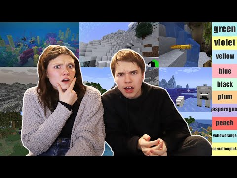 Ranking Minecraft Color Seeds!