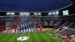 Choreographie FC Bayern München - Real Madrid // 29.04.2014
