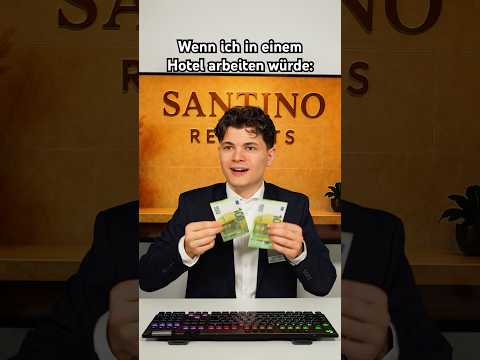 ICH BIN DER HOTEL CHEF ๐คฉ (glaub ich) #shorts #shortvideo #youtubeshorts