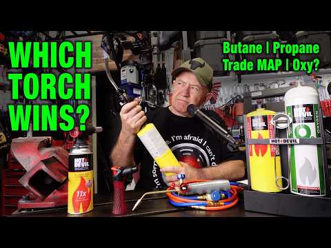 Butane, propane, MAP & oxy: Which blow torch is best for you? | Auto Expert John Cadogan