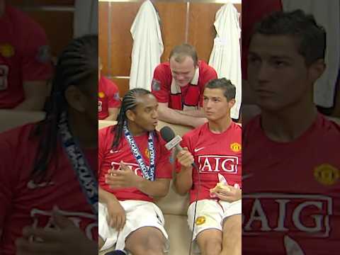 Cristiano Ronaldo: the journalist & translator after Man United won the 2008/09 Premier League 🎙️