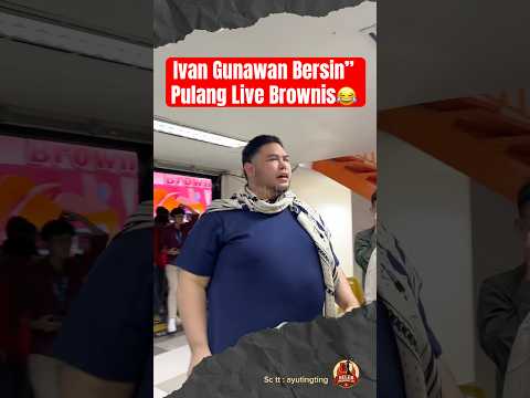 Ivan Gunawan Bersin” Pulang Live Brownis😂 #ayutingting #ivangunawan #rubenonsu