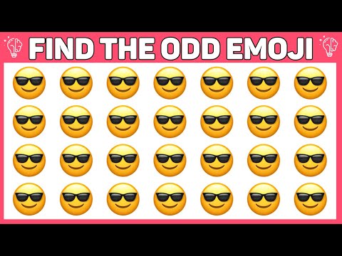 Find the ODD Out | Emoji Quiz | Easy,Hard,Impossible