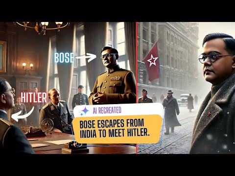 Untold Story of Netaji Bose escape from House Arrest | AI Recreated | AI Stories