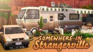 My Sims Live in an RV?! 🚌 | Somewhere In Strangerville 🌵