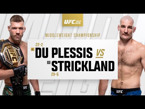 UFC 312: Dricus Du Plessis vs Sean Strickland Highlights